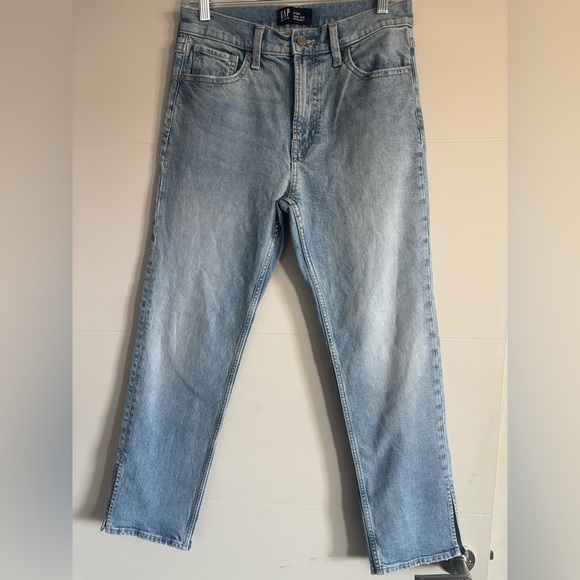 GAP Blue Straight Jeans Timeless Denim - Picture 2 of 7